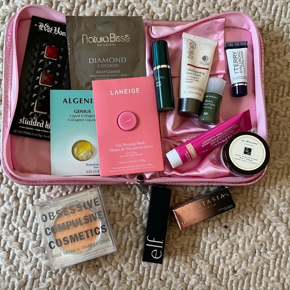 Anastasia Beverly Hills Other - New 13 Piece Makeup and Skincare Travel Bundle with Bag